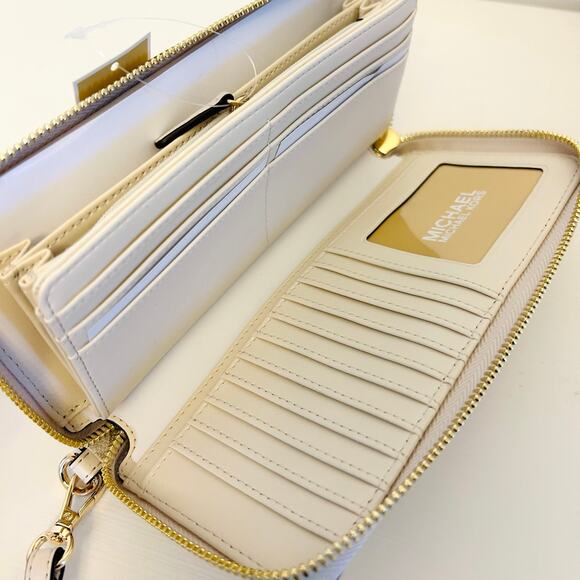 Michael Kors jet set large continental wallet MK - Picture 4 of 4